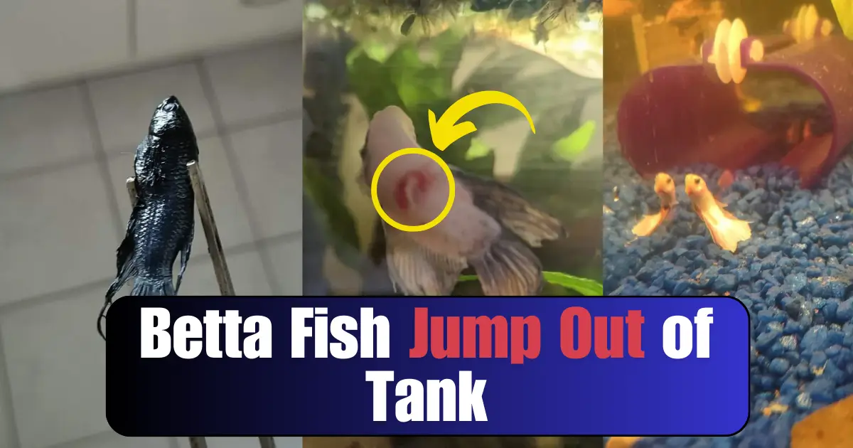 betta fish jumped out of tank/bowl